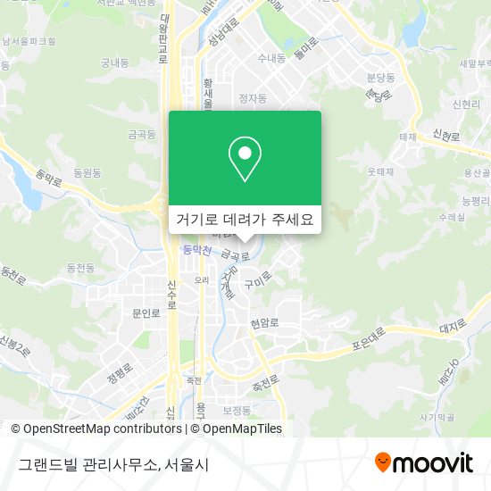 그랜드빌 관리사무소 지도