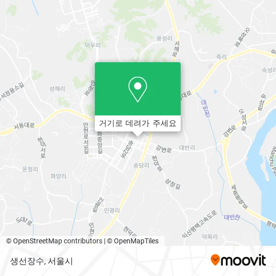 생선장수 지도