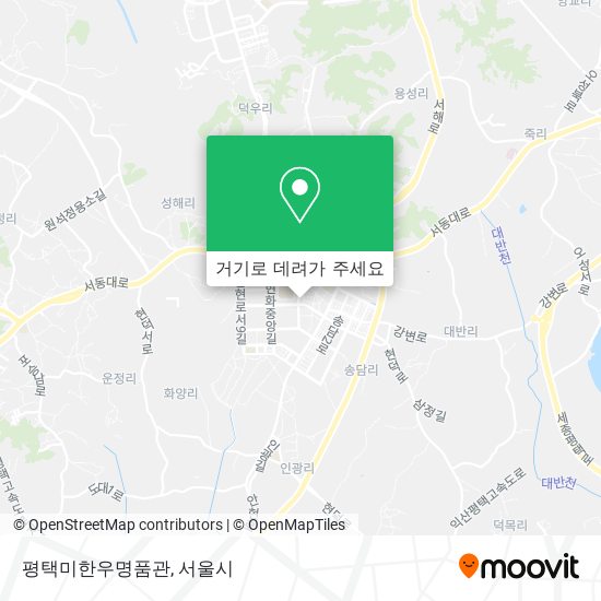 평택미한우명품관 지도