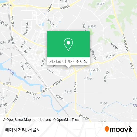 배미사거리 지도