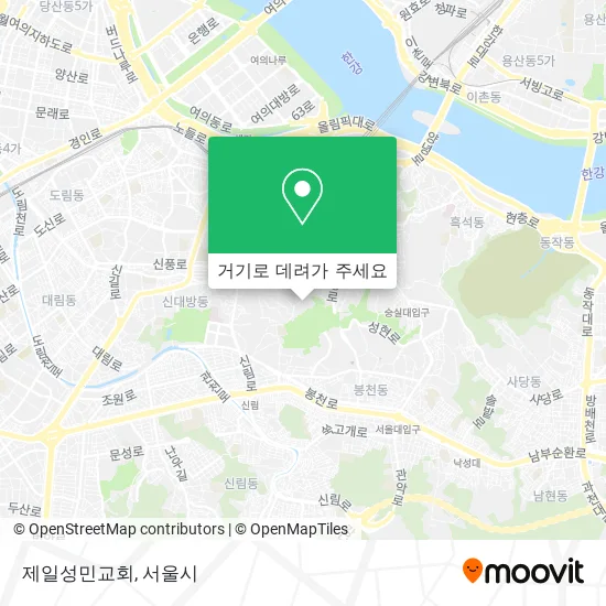 제일성민교회 지도