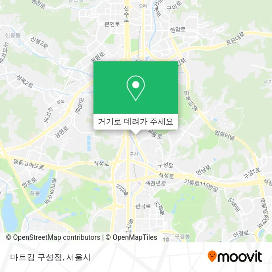 마트킹 구성점 지도