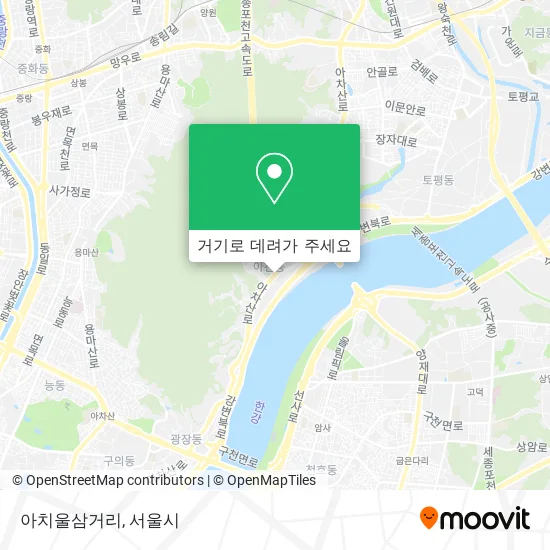 아치울삼거리 지도