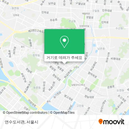연수도서관 지도