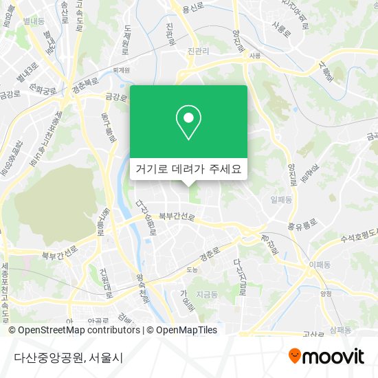 다산중앙공원 지도