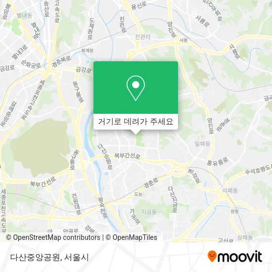 다산중앙공원 지도