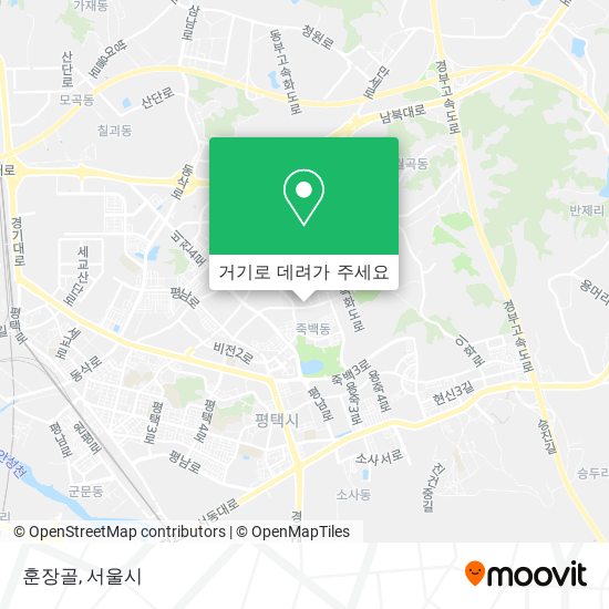 훈장골 지도