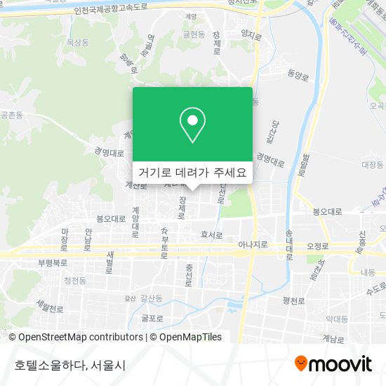 호텔소울하다 지도