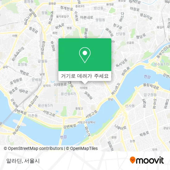 알라딘 지도