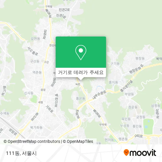 111동 지도