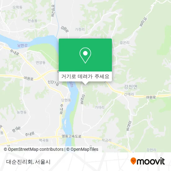 대순진리회 지도
