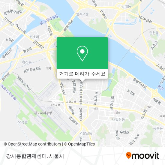 강서통합관제센터 지도