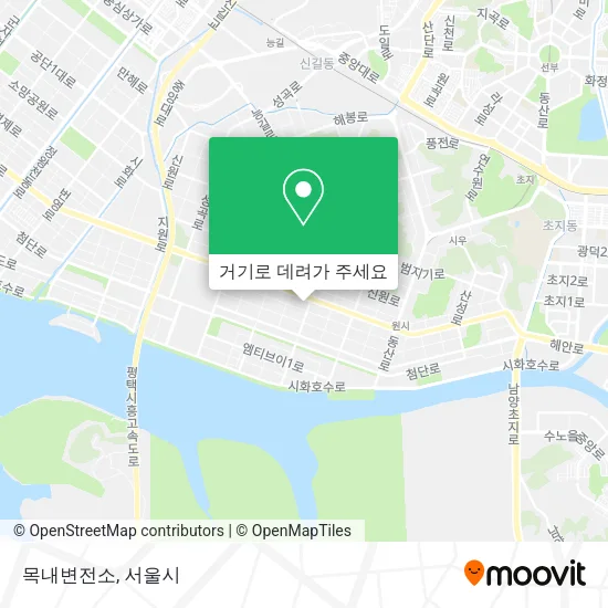 목내변전소 지도