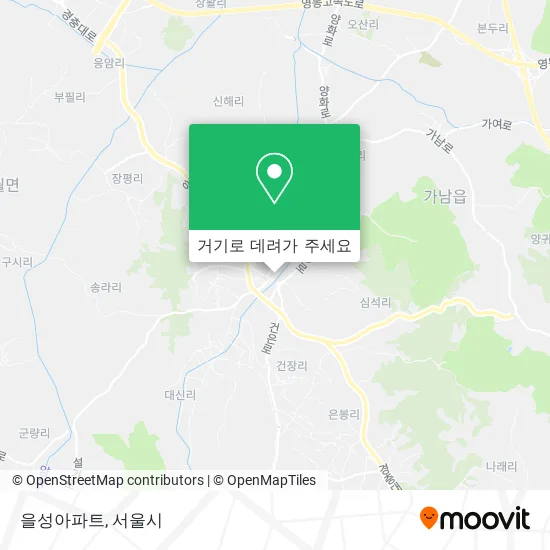 을성아파트 지도