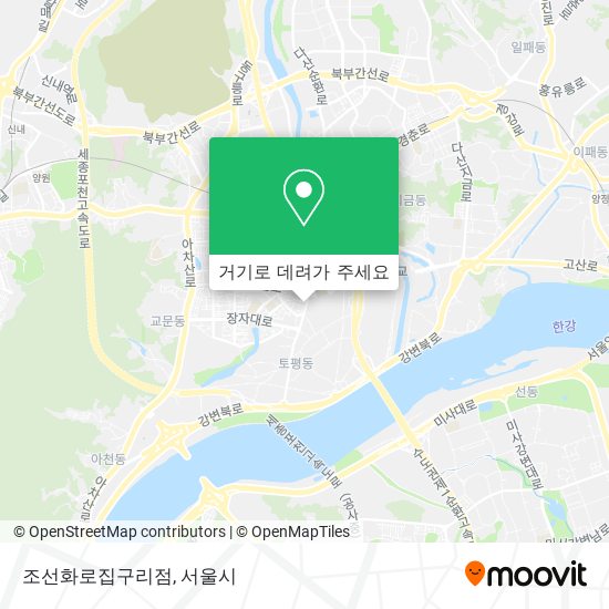 조선화로집구리점 지도