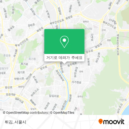 튀김 지도