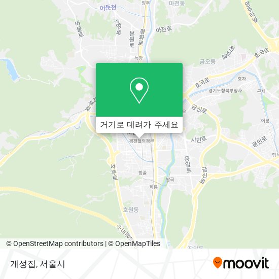 개성집 지도