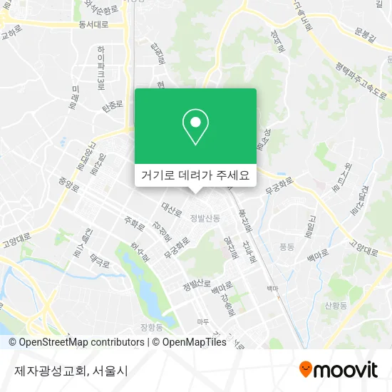 제자광성교회 지도