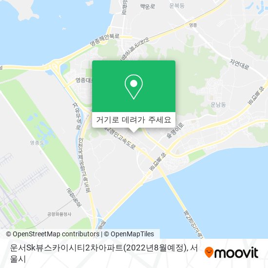 운서Sk뷰스카이시티2차아파트(2022년8월예정) 지도