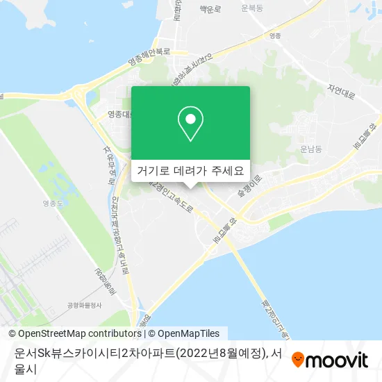 운서Sk뷰스카이시티2차아파트(2022년8월예정) 지도