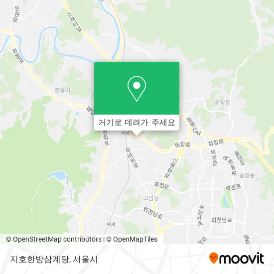지호한방삼계탕 지도