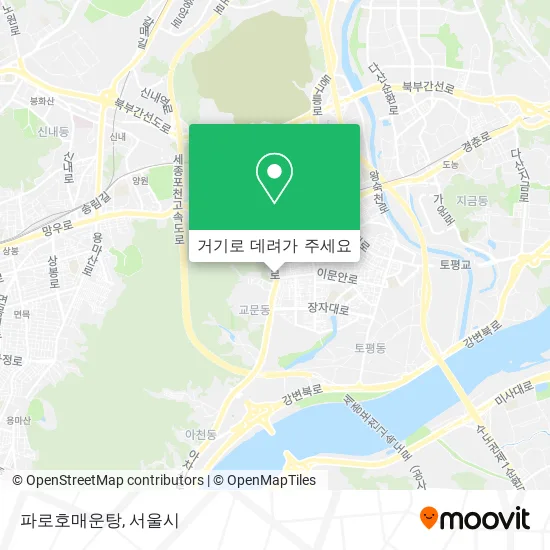 파로호매운탕 지도