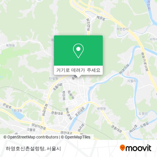 하영호신촌설렁탕 지도
