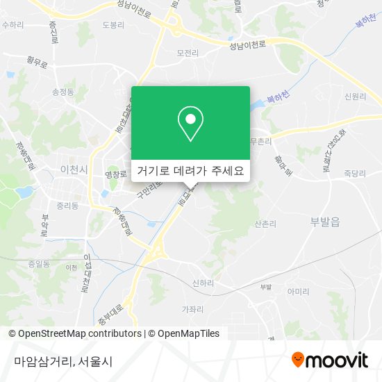 마암삼거리 지도
