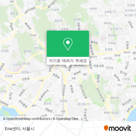 Ena센터 지도