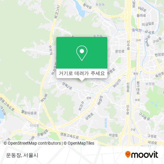 운동장 지도