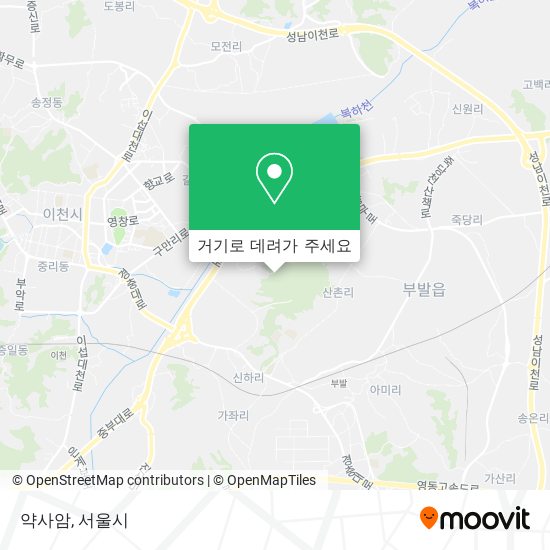 약사암 지도