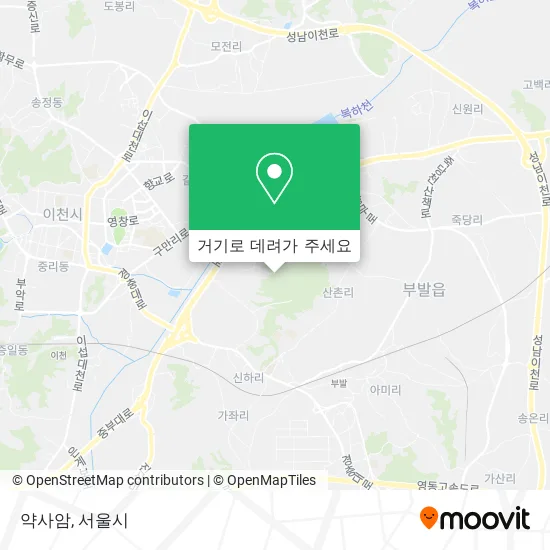 약사암 지도