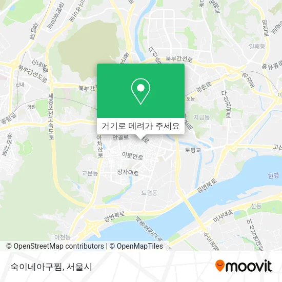 숙이네아구찜 지도
