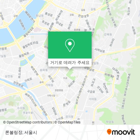 론볼링장 지도