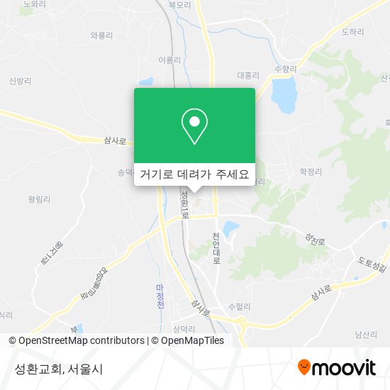 성환교회 지도