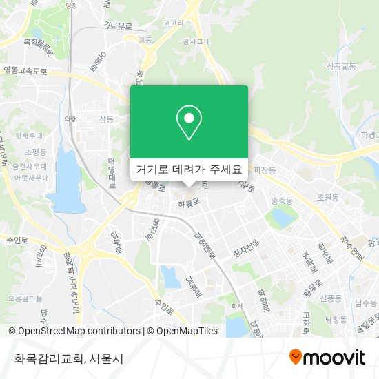화목감리교회 지도