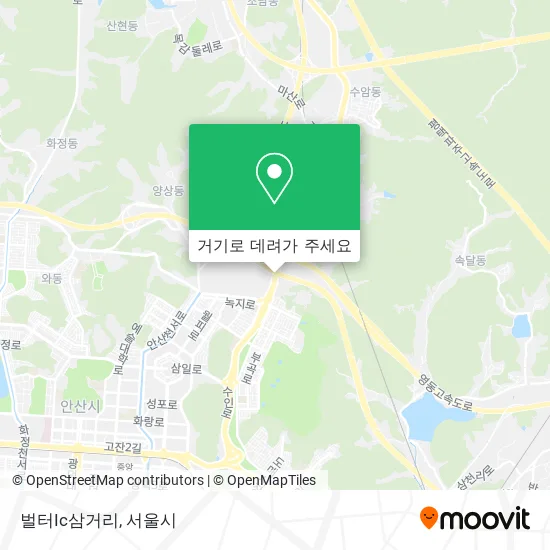 벌터Ic삼거리 지도