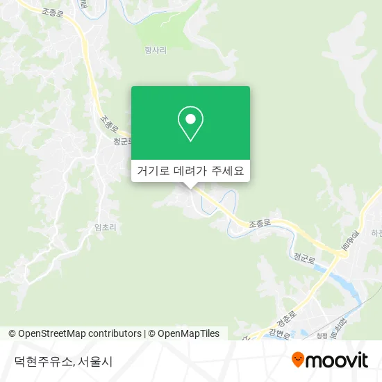 덕현주유소 지도