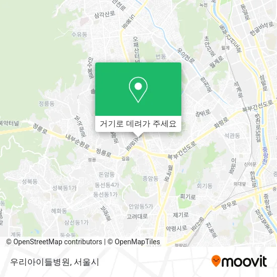 우리아이들병원 지도