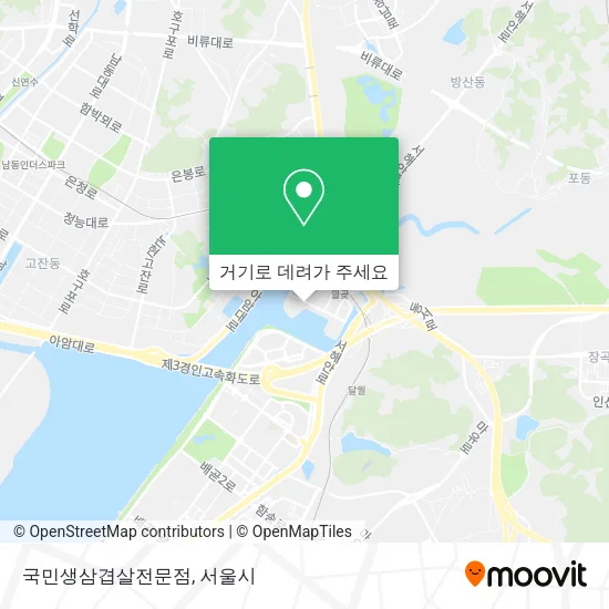 국민생삼겹살전문점 지도