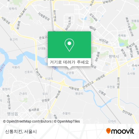 신통치킨 지도
