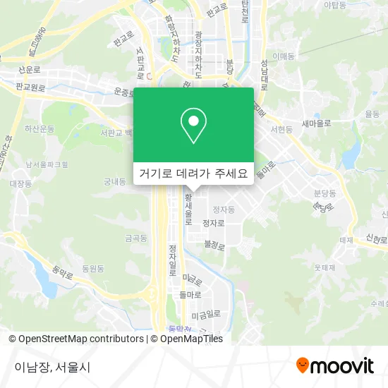 이남장 지도