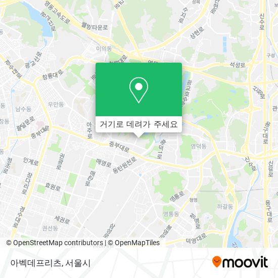 아벡데프리츠 지도