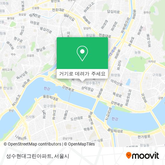 성수현대그린아파트 지도
