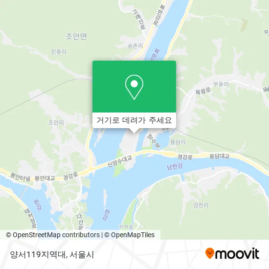 양서119지역대 지도