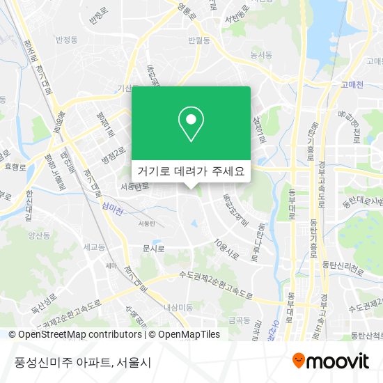 풍성신미주 아파트 지도