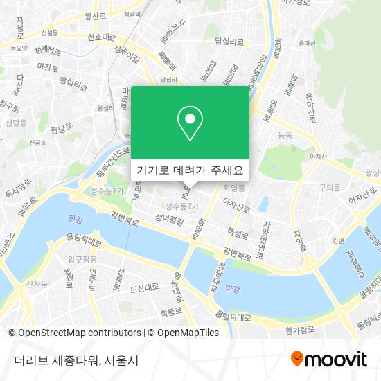 더리브 세종타워 지도