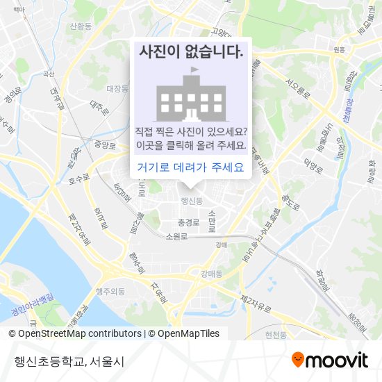 행신초등학교 지도