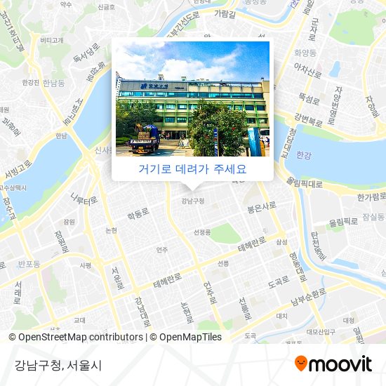 강남구청 지도