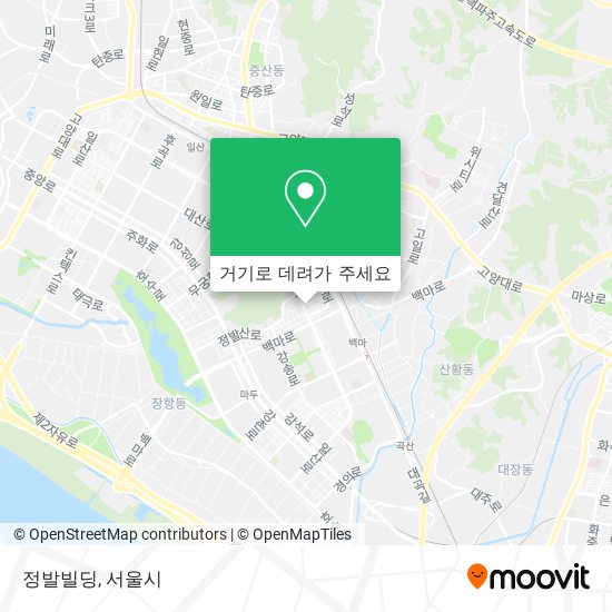 정발빌딩 지도